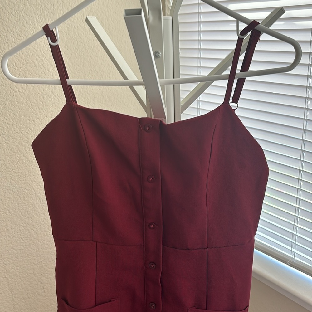 3 for $15!! Dark red mini dress - Picture 2 of 6